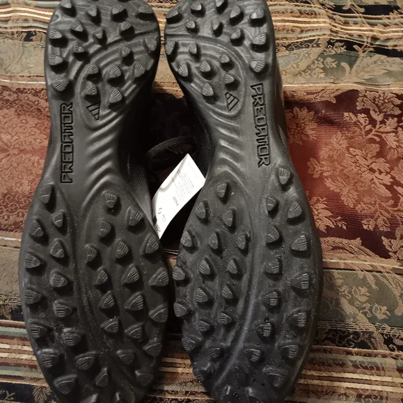 Adidas Predator League LL Firm Ground Black Soccer Cleats (IF6377) Men’s Sz 13 - Picture 8 of 13